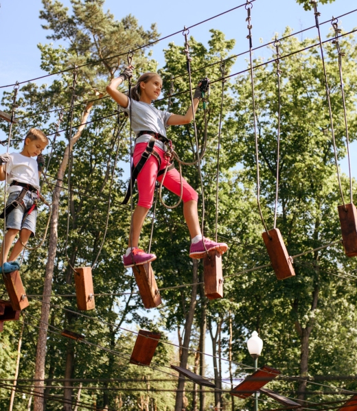 brave-kids-equipment-climbs-rope-park-playground-children-climbing-suspension-bridge